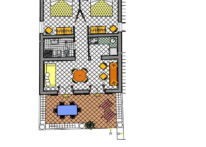 Hébergement de vacances Charming House In With Sea View